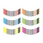 Mountain Bicycle Wheels MTB Rim Decal Stickers for DT swiss 533d mtb wheel sticker 